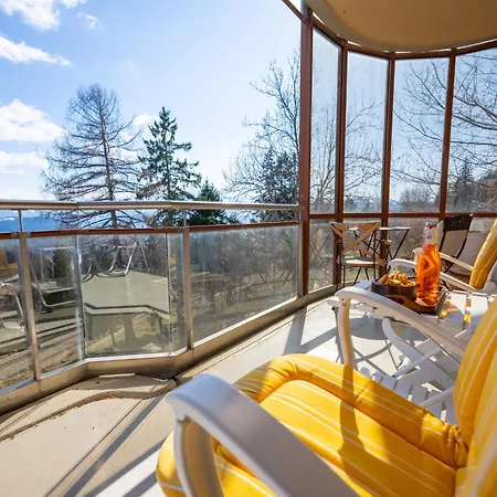 Appartement Grand Balcon Panoramique ,vue Alpes ,famille Leysin