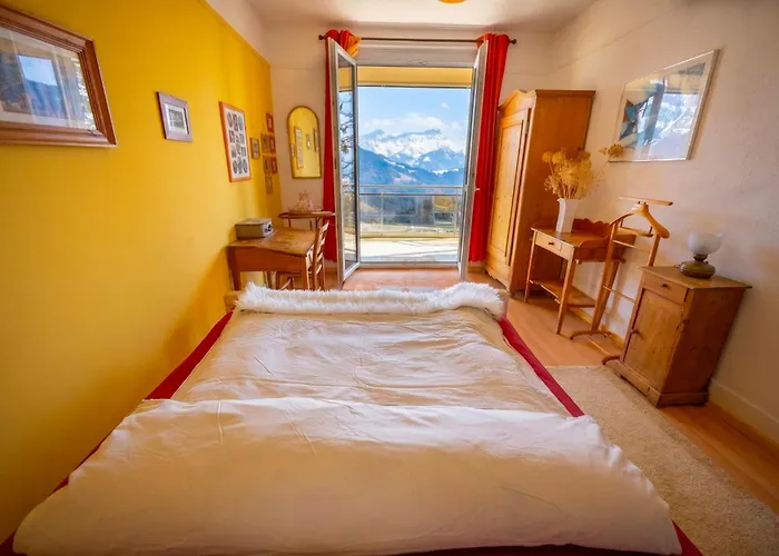 Apartamento Grand Balcon Panoramique ,vue Alpes ,famille *