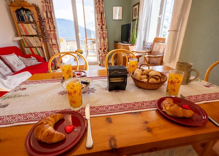 Apartment Grand Balcon Panoramique ,vue Alpes ,famille *