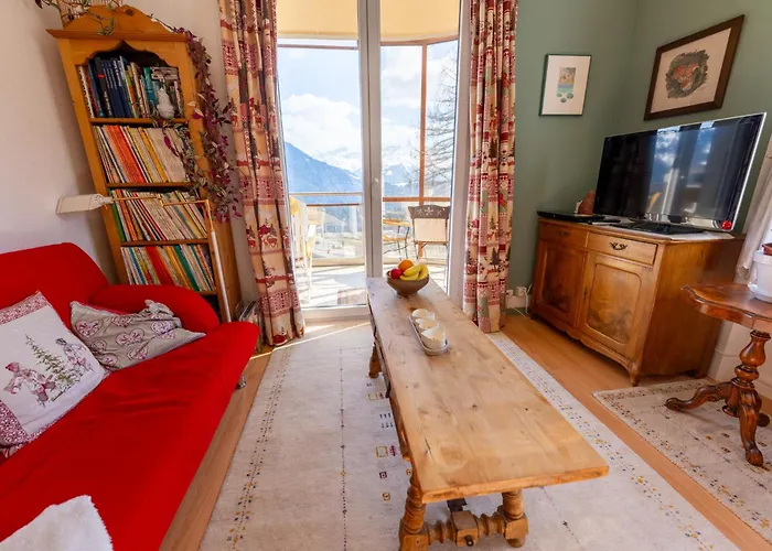 Grand Balcon Panoramique ,vue Alpes ,famille Apartment